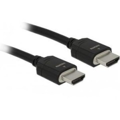 DeLOCK HDMI Han - HDMI Han 3 m Sort | High-Quality, Durable Connection - 4043619852956